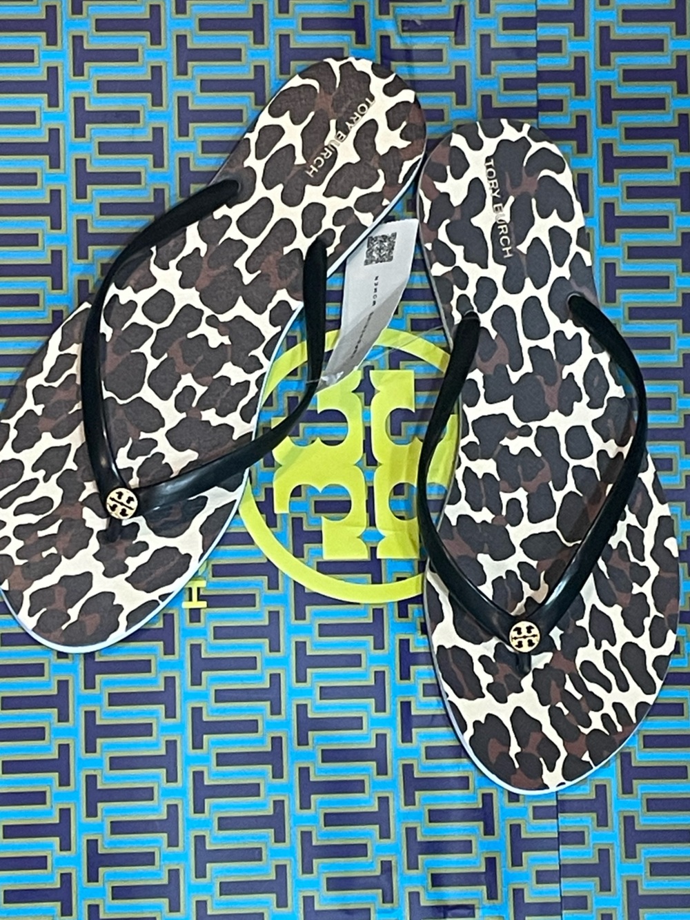 NWT~TORY BURCH~"Chelsea" Logo Sandals, Sizes 8 & 9